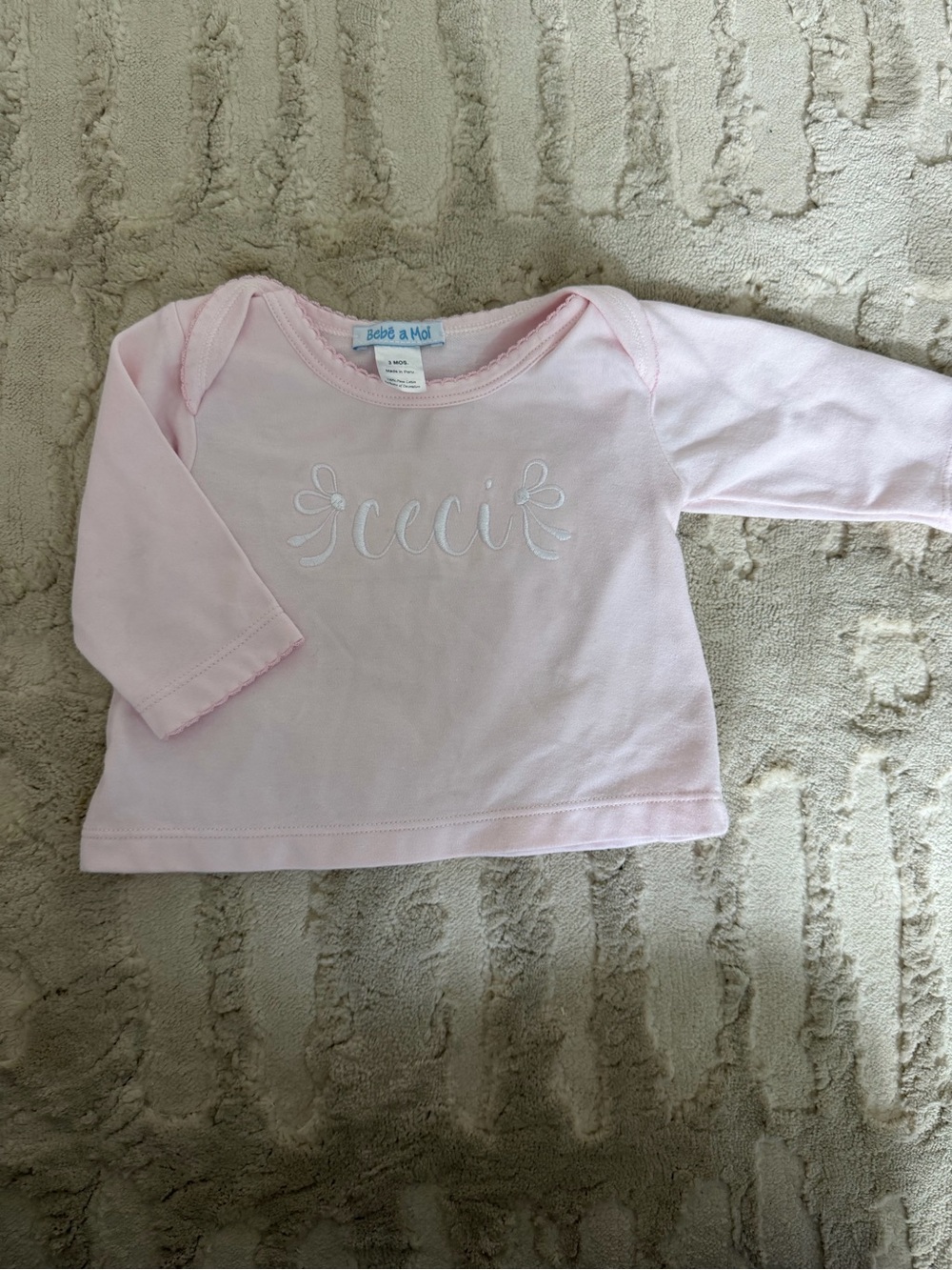 Embroidered Ceci shirt
